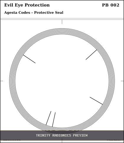 Shield of Silence Radial radionics card preview