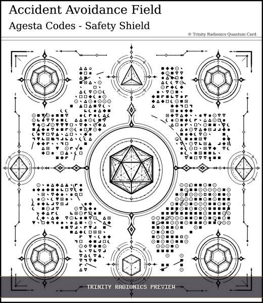 Guardian Boundary Quantum radionics card preview - Boundaries, Seals & Perimeters - Quantum