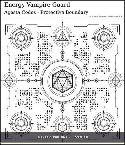 Mirror Ward Quantum radionics card preview