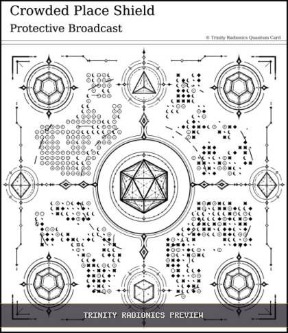 Aura Boundary Quantum radionics card preview