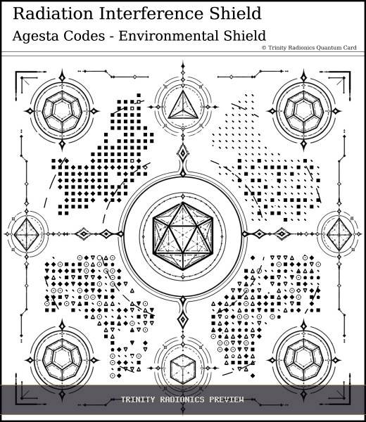 Home Field Protection Quantum radionics card preview - Space Clearing & Sacred Rooms - Quantum