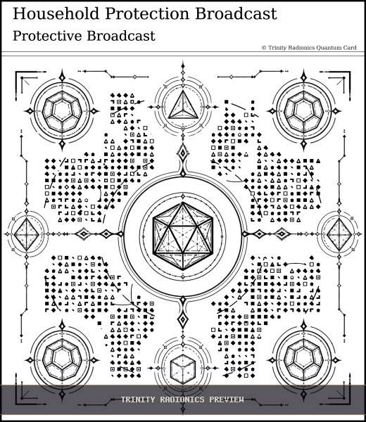 Negative Thought Deflection Quantum radionics card preview - Clearing, Neutralising & Return-to-Sender - Quantum