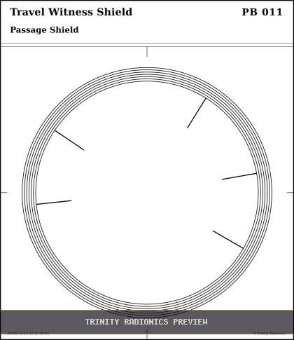 Envy Shield Radial radionics card preview