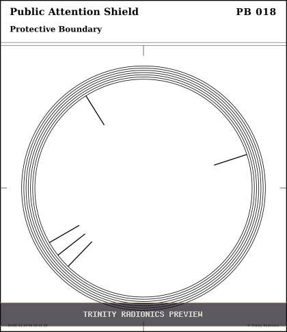 Iron Boundary Radial radionics card preview