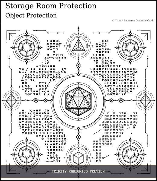 Disturbance Dissolution Quantum radionics card preview - Clearing, Neutralising & Return-to-Sender - Quantum