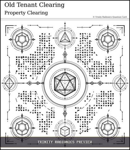 Old Tenant Clearing Quantum radionics card preview