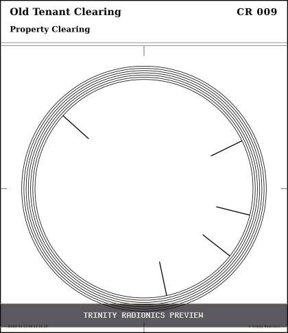Old Tenant Clearing Radial radionics card preview
