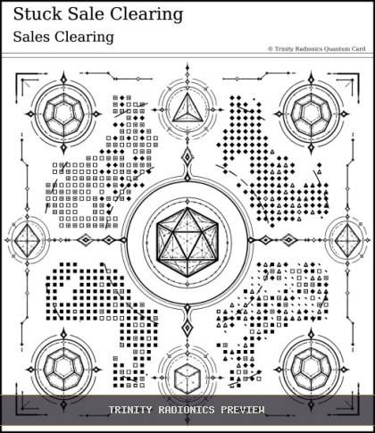 Stuck Sale Clearing Quantum radionics card preview