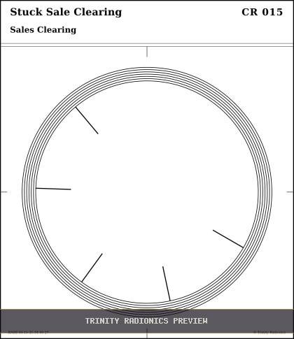 Stuck Sale Clearing Radial radionics card preview
