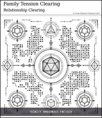 Family Tension Clearing Quantum radionics card preview