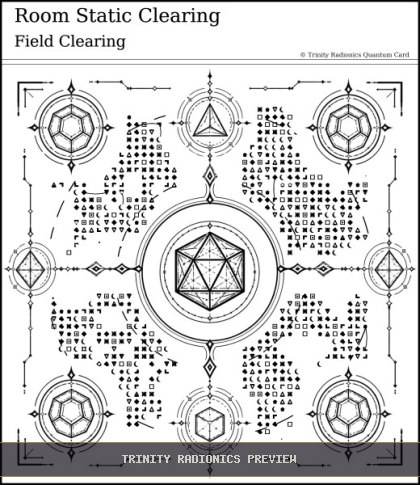 Room Static Clearing Quantum radionics card preview