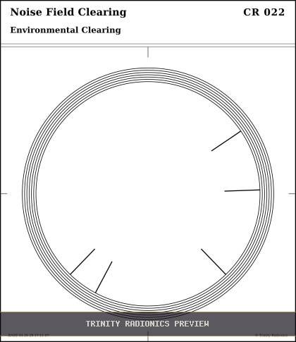 Noise Field Clearing Radial radionics card preview