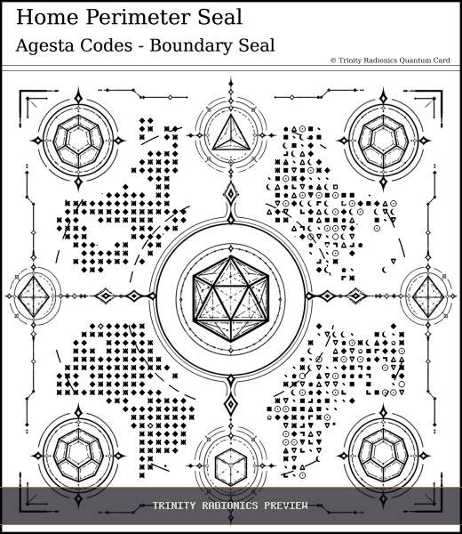 Home Perimeter Seal Quantum radionics card preview - Boundaries, Seals & Perimeters - Quantum / Premium