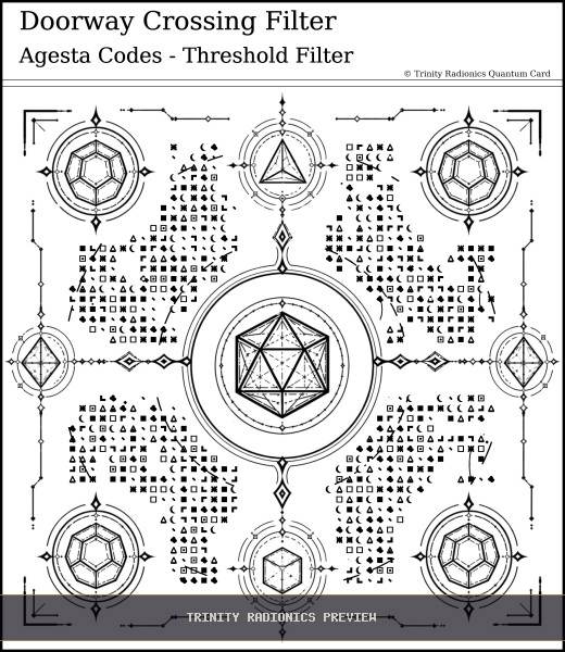 Doorway Crossing Filter Quantum radionics card preview - Boundaries, Seals & Perimeters - Quantum / Premium