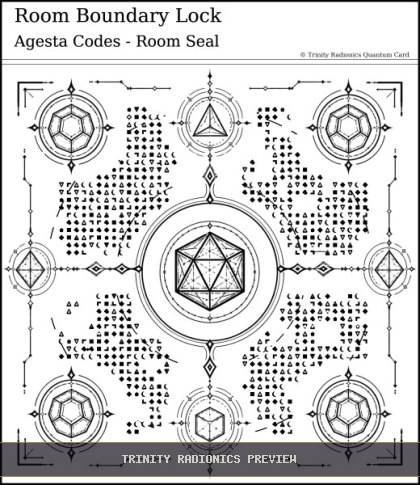 Room Boundary Lock Quantum radionics card preview