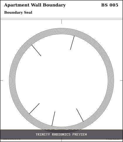 Apartment Wall Boundary Radial radionics card preview