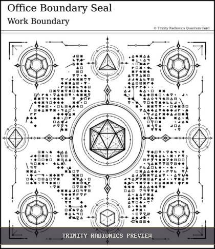 Office Boundary Seal Quantum radionics card preview