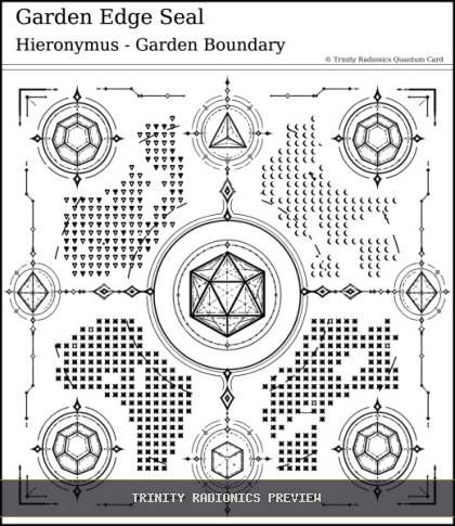 Garden Edge Seal Quantum radionics card preview