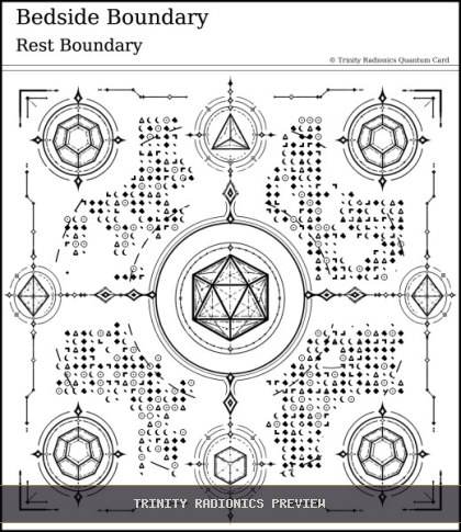 Bedside Boundary Quantum radionics card preview