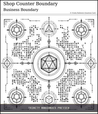 Shop Counter Boundary Quantum radionics card preview