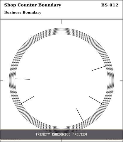 Shop Counter Boundary Radial radionics card preview