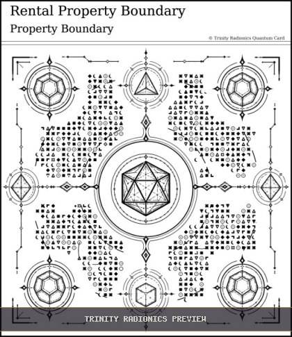 Rental Property Boundary Quantum radionics card preview