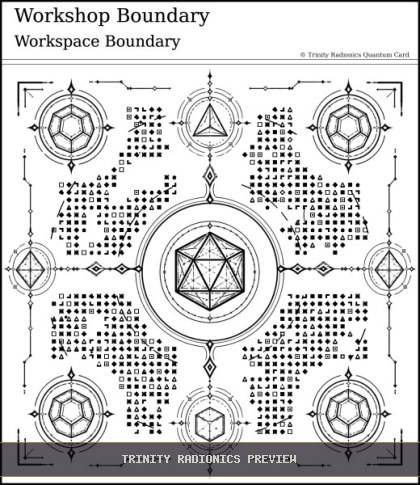 Workshop Boundary Quantum radionics card preview