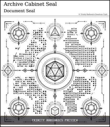 Archive Cabinet Seal Quantum radionics card preview