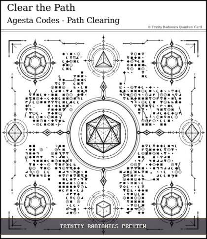 Clear the Path Quantum radionics card preview