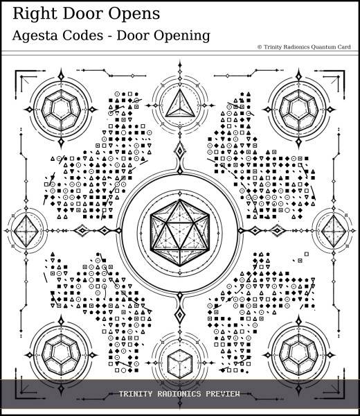Right Door Opens Quantum radionics card preview - Roads, Doors & Timing - Quantum / Premium