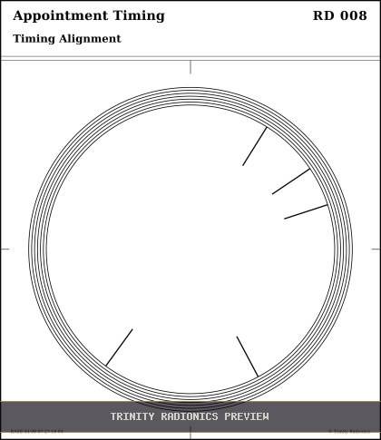 Appointment Timing Radial radionics card preview