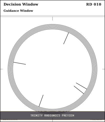 Decision Window Radial radionics card preview