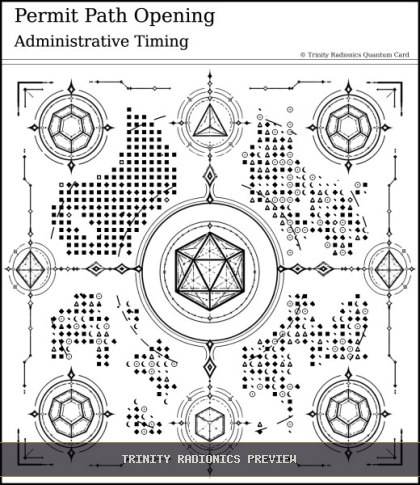 Permit Path Opening Quantum radionics card preview