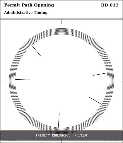 Permit Path Opening Radial radionics card preview