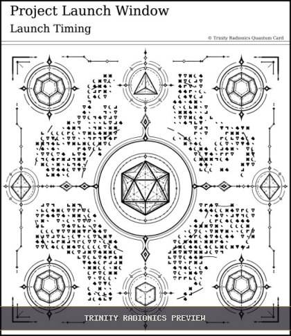 Project Launch Window Quantum radionics card preview