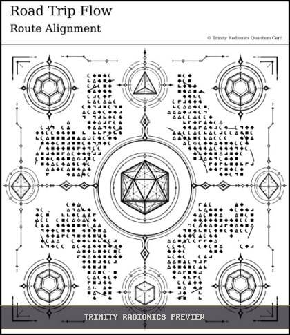 Road Trip Flow Quantum radionics card preview