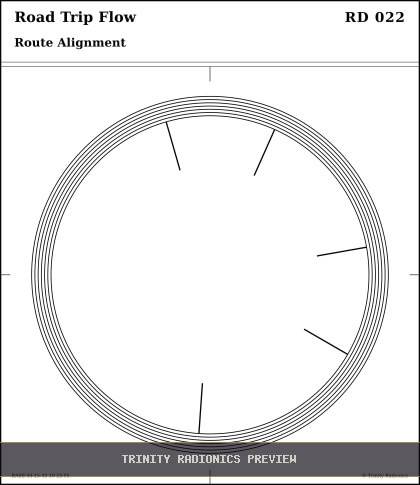 Road Trip Flow Radial radionics card preview