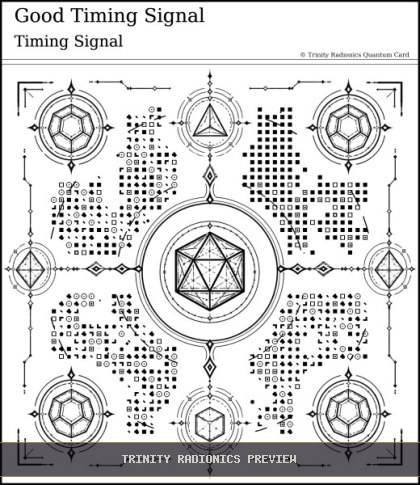Good Timing Signal Quantum radionics card preview