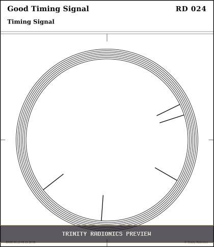 Good Timing Signal Radial radionics card preview