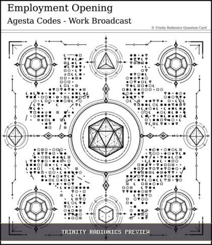 Employment Opening Quantum radionics card preview