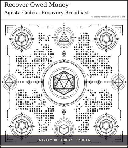 Recover Owed Money Quantum radionics card preview