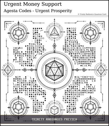 Urgent Money Support Quantum radionics card preview