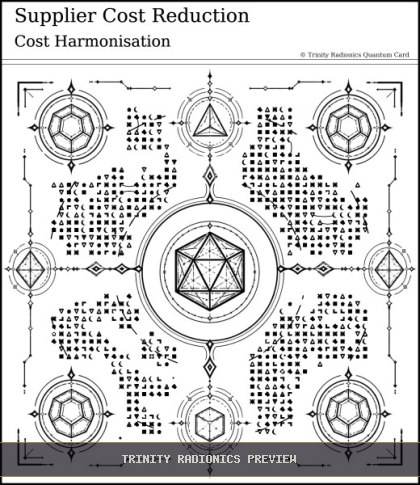 Supplier Cost Reduction Quantum radionics card preview