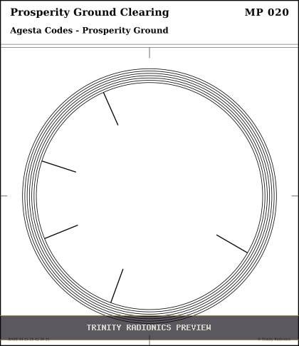 Prosperity Ground Clearing Radial radionics card preview