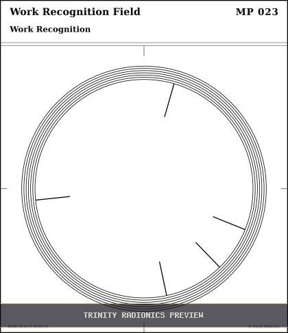 Work Recognition Field Radial radionics card preview