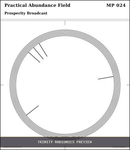 Practical Abundance Field Radial radionics card preview