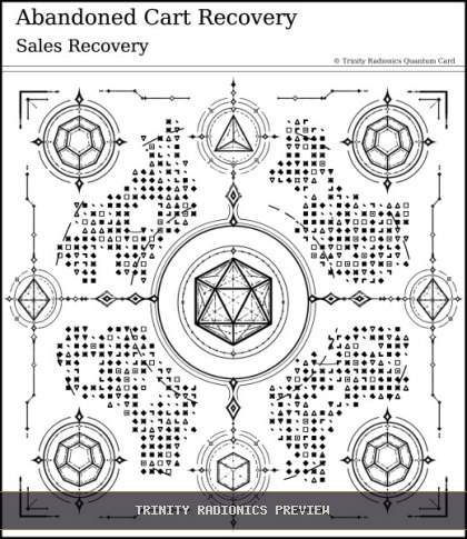 Abandoned Cart Recovery Quantum radionics card preview