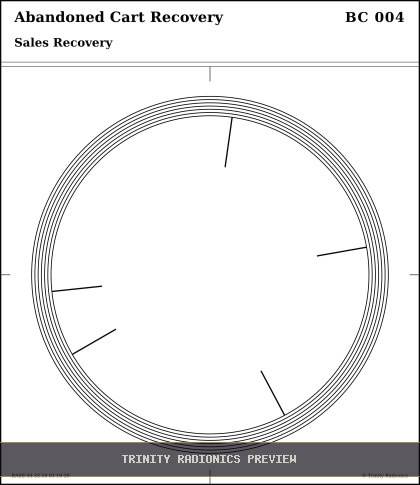 Abandoned Cart Recovery Radial radionics card preview