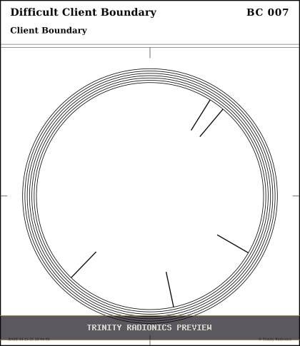 Difficult Client Boundary Radial radionics card preview