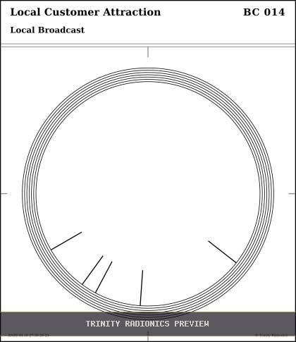 Local Customer Attraction Radial radionics card preview